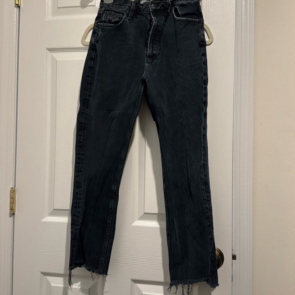 Agolde Women’s Pinch Waist Jeans-black
